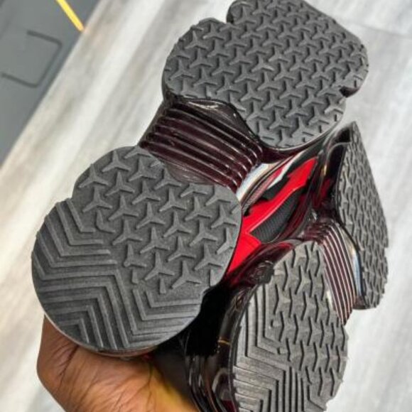 Edition By Forever Link Trendy Sneakers Red Black 8.5 Stream 11 New - Picture 6 of 6